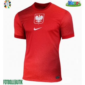 Polen Bortatröja EM 2024 Kortärmad